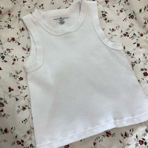 Brandy Melville Muscle Tank White